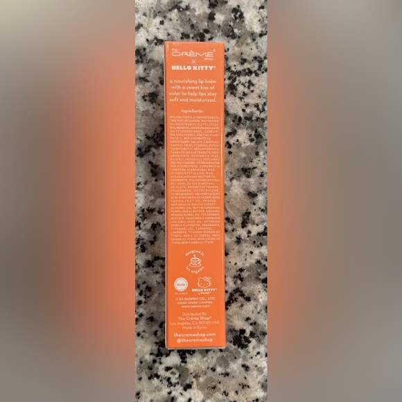 Hello Kitty Hello Lippy Tinted Moisturizing Lip Balm Peach Pout - Picture 4 of 5
